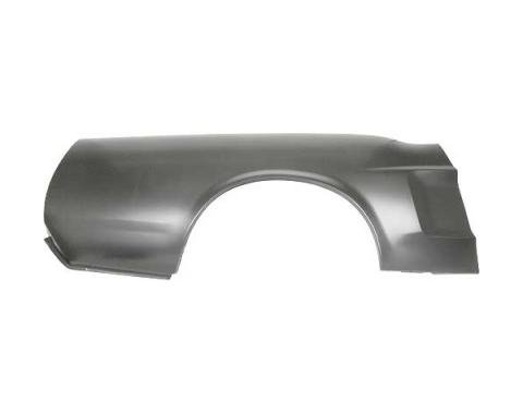 Ford Mustang Quarter Panel Skin - Right - All Models - LateDesign Without Indentation