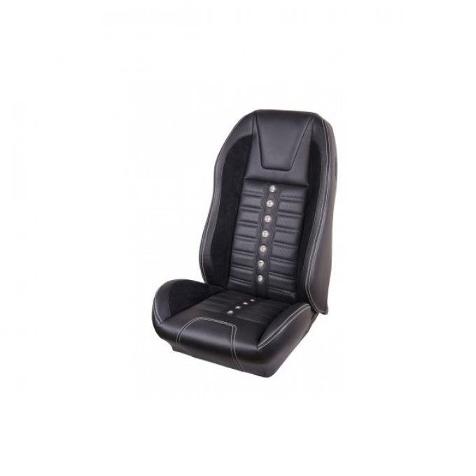 Mustang Sport XR Vinyl Front Seat Covers, 1969-1970