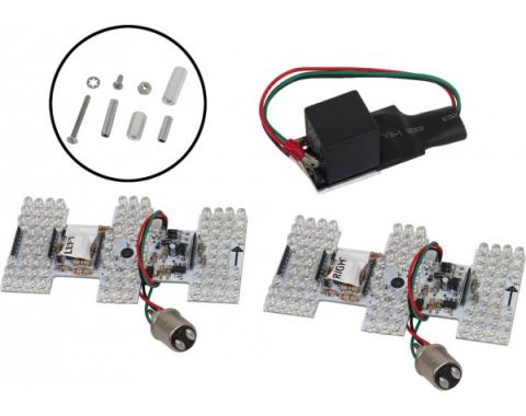 Mustang Sequential LED Tail Light Kit, 1964-1966