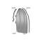Left Rear Fender Brace Panel - Stamped Steel - Ford Passenger, Ford Sedan Delivery & Ford Station Wagon