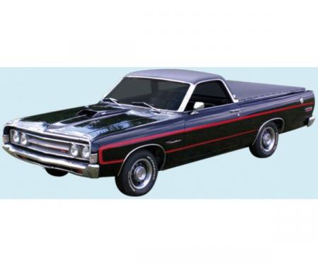 Body Side C Stripe Kit, Reflective, Ranchero, 1969