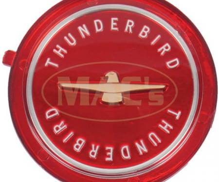 Thunderbird Red Wire Wheel Center, 1962-1963