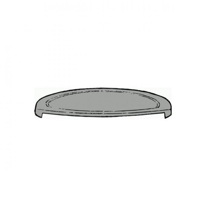 Model A Ford Dash Face Panel - Fiberglass - Filled Style - 1928-29 Only
