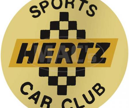 Ford Mustang Decal - Hertz Wheel Center - Shelby