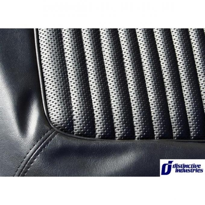 Distinctive Industries 1966 Bronco Wagon/Pickup Std Front Bench Seat Upholstery with Rosette Inserts 101495