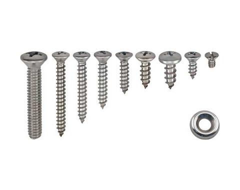 Interior Trim Screw Kit - Ford Victoria Hardtop