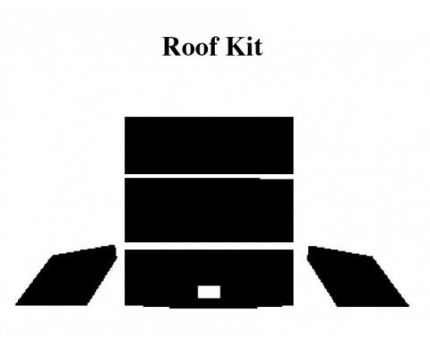 Insulation Kit, Roof Kit, For Coupe, 1961-63