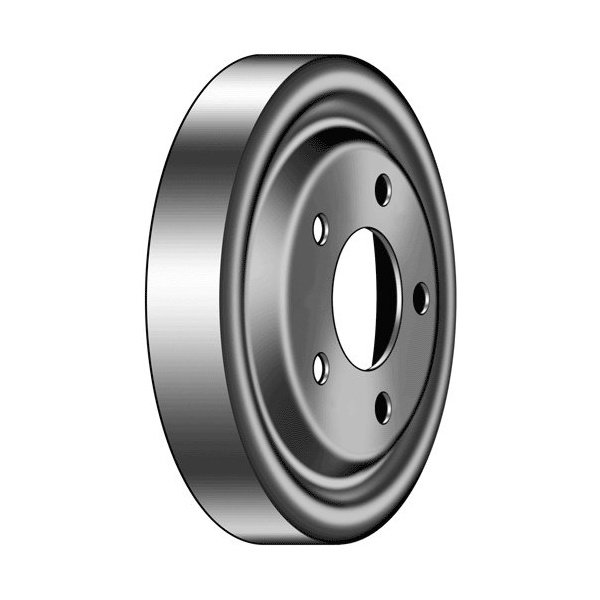 Model T Ford Wire Wheel Emergency Brake Drum, 5Hole