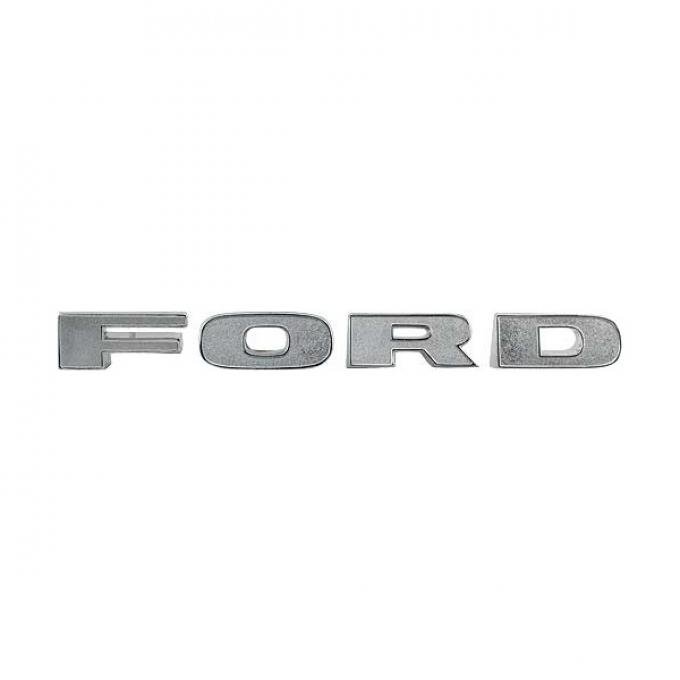 Ford Pickup Truck Grille Letter Set - FORD - Triple Chrome Plated - F100 Thru F350