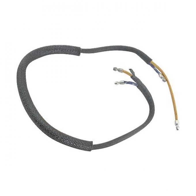 Horn Motor Wire Harness - With Loom - 22-3/4 - Ford Commercial & Pickup