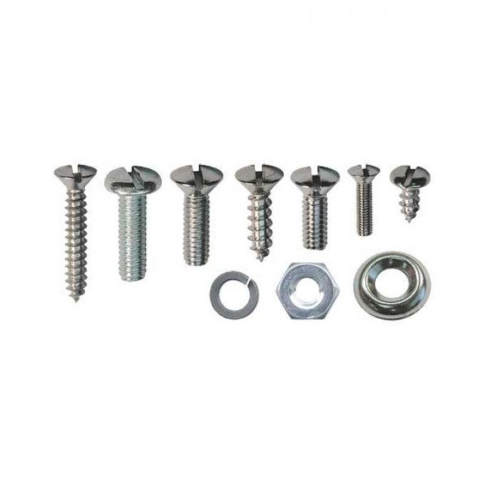 Interior Trim Screw Kit - Ford Cabriolet - 92 Pieces