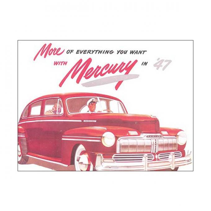 Sales Brochure - Fold-Out Style - Mercury