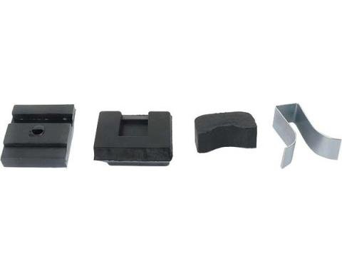 Model A Ford Door Bumper Set - Rubber - Coupe, Tudor Sedan & Cabriolet - 10 Pieces