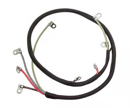 Model T Commutator Wiring Harness, 4-Wire, For Cars With Engine Mounted Coil Box, 1926-1927