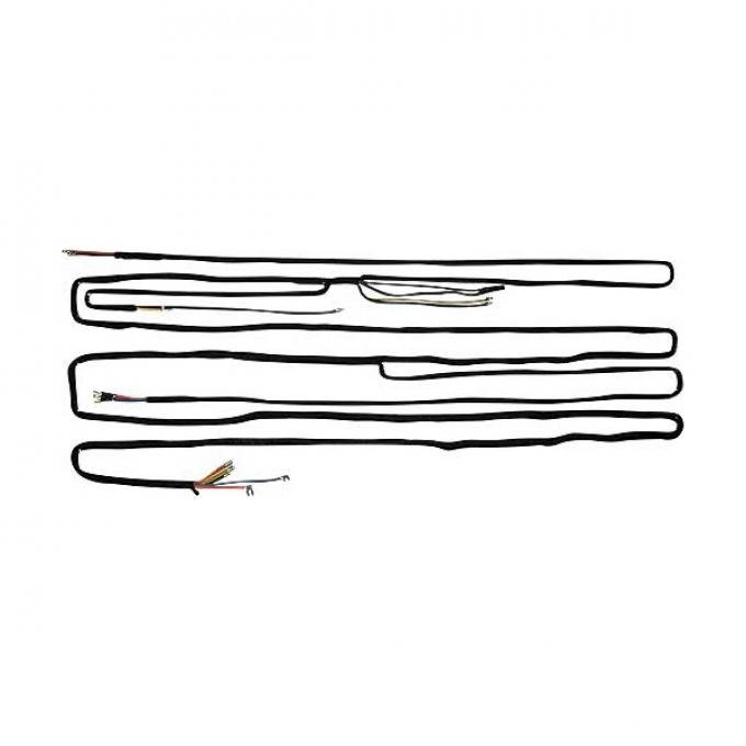 Body Wiring Harness - 16 Terminals - With Turn Signal Wires- Ford Convertible