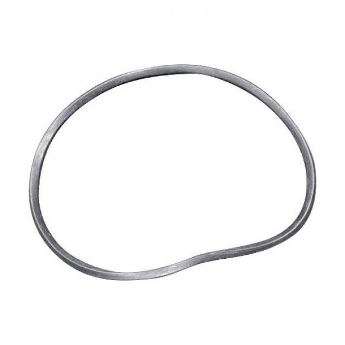 Rear Quarter Window Seals - Rubber - Bonded - Ford 5 WindowCoupe - For Stationary Windows