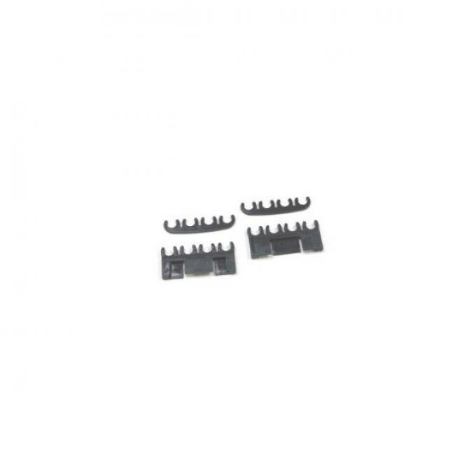 Ford Mustang Spark-Plug-Wire Separator Set, Black, 1964-1973