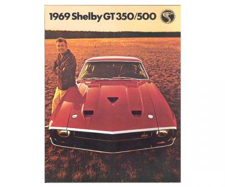 Ford Mustang Shelby Color Sales Brochure - 6 Pages - 15 Illustrations