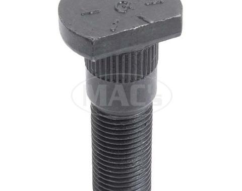 Front Hub Bolt - Use Only With 21A-1125 (Brake Drum) - Straight Sided - .56 X 1.74 Overall Length With 1/2 X 20 Threads- Ford