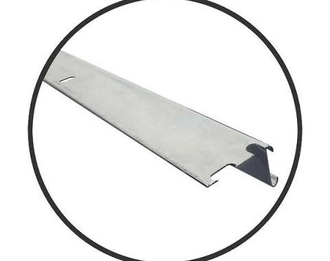 Lower Door Seal Retainers - Aluminum - Ford Fordor Sedan Rear