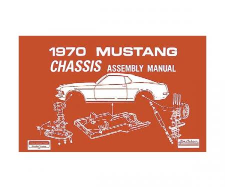 Ford Mustang Chassis Assembly Manual - 102 Pages