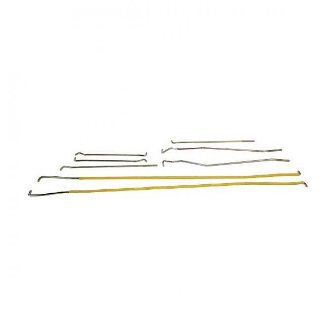 Ford Mustang Door Latch Rod Kit - Does Both Doors