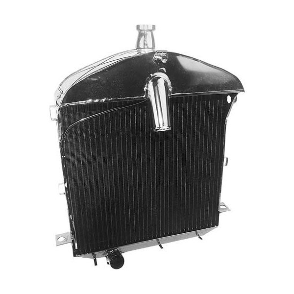 Model T Ford Radiator - Replacement Style - Flat Tube Type - High Style
