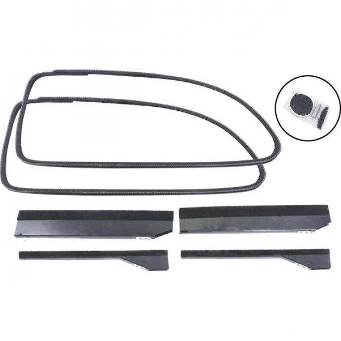Front Window Channel Kit - Ford Coupe, Ford Fordor Sedan & Ford Sedan Delivery