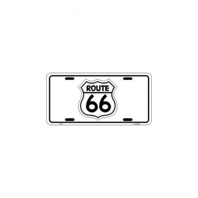 License Plate, Route 66