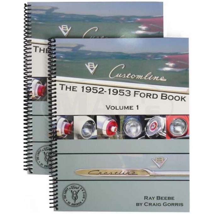 Ford Book, 2 Volume Set, 1952-53