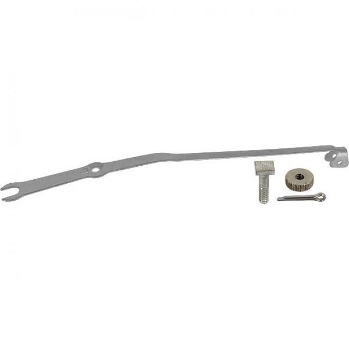 Model A Ford Electric Windshield Wiper Tension Arm - Heat Treated - Cadmium Plated - 1 1/2 Pivot Diameter