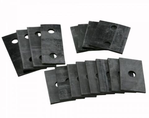 Model A Ford Body Mounting Block Rubber Pad Set - 16 Pieces