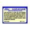 Oil Bath Air Cleaner Decal - Ford