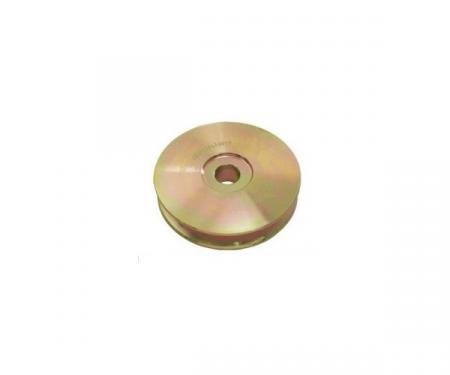 1965-73 Hi-Po Alternator Pulley Yellow Steel