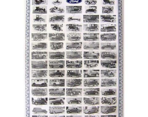 Fabulous Fords Poster - 25 X 37