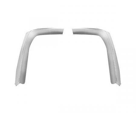 Ford Mustang Front Fender Mouldings - Right & Left - Chrome