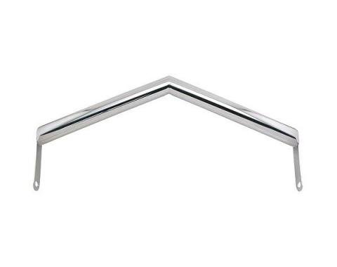 Front Spreader Crossbar - V Style Polished Stainless Steel - Ford
