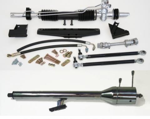 Mustang Manual Rack and Pinion Conversion Kit, 1964-1970