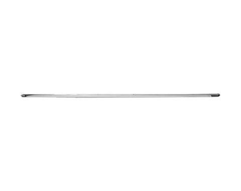 Ford Mustang Rocker Panel Moulding - Right - Bright Metal