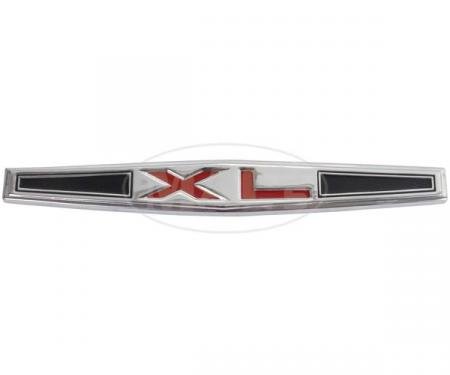 Rear Quarter Panel Emblem, XL Badge, Right, Fairlane, 1967