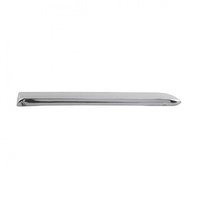Fender Moulding - Right - Stainless Steel - Ford Deluxe