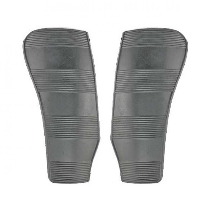 Rear Fender Stone Guards - Rubber Molded Over Steel - Ford Sedan & Ford Convertible