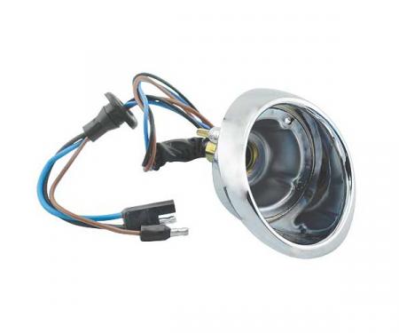 Ford Mustang Parking Light Body - Left - Chrome