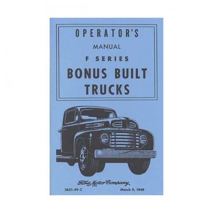 Ford Truck Operator's Manual - 76 Pages