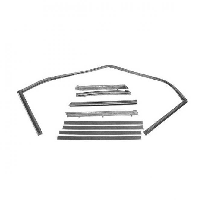 Ford Mustang Convertible Roof Rail Seal Set - 5 Pieces