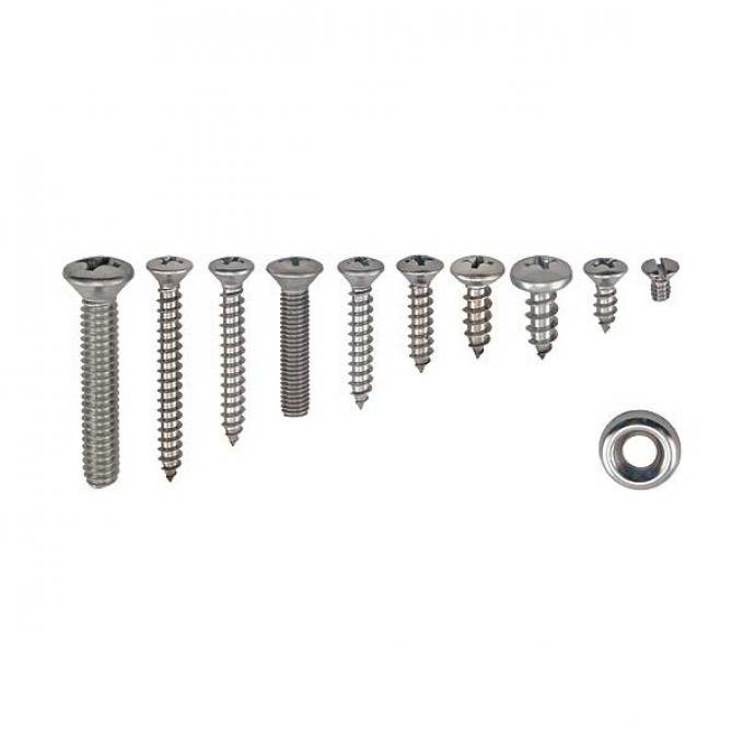 Interior Trim Screw Kit - Ford Victoria Hardtop