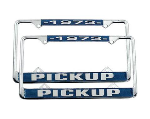 Ford Pickup Truck License Plate Frames - 1973 Pickup