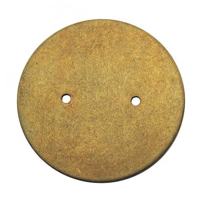 Model T Ford Carburetor Throttle & Choke Plate - Stamped Brass - For Holley NH