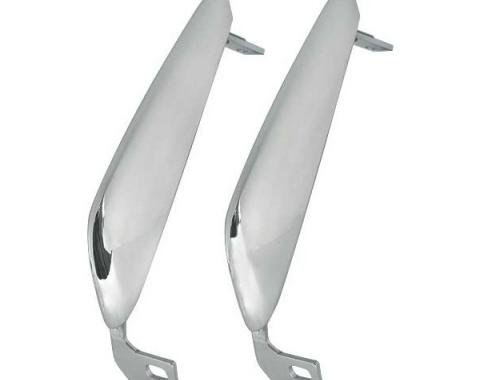 Ford Mustang Front Bumper Guards - Chrome