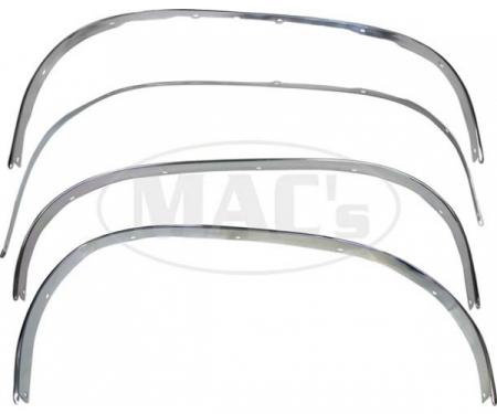 Wheel Well Lip Molding Set, Fairlane, Torino, GT Models, 1970-1971